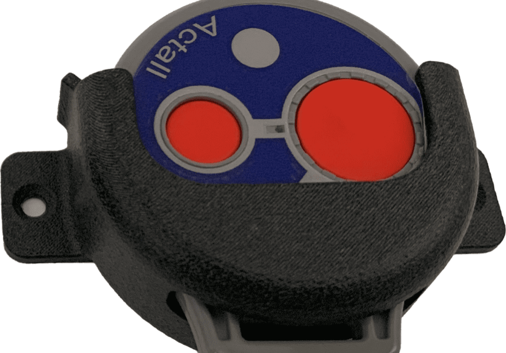 60008FP Fixed Point Two-Button Tag